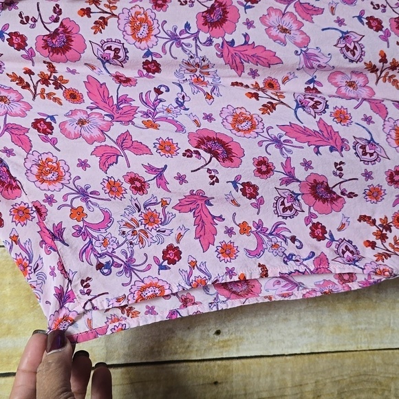 Torrid | Women | Top | Tie Front | Pink | Size 4 (Equiv 3x) - Picture 7 of 9